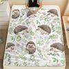 Fresh Animal Flowers Print Flannel Blanket High Quality Comfortable for All Seasons Home Decor Warmth and Comfort Perfect for Christmas Gifts