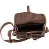 Vintage Cowhide Leather Crossbody Purse Handbag for Women Purse Tote Ladies Bag