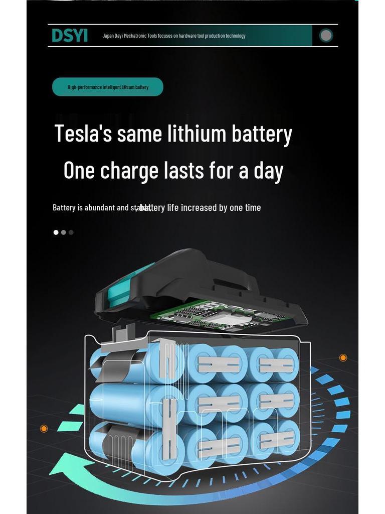 V Japanese Da Yi Brushless Electric Torque Wrench - 2106 Impact Scaffolder for Woodworking & Auto Repair