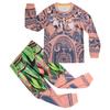 Moana 2 Moana, Middle-Aged And Older Children'S Loungewear Set, Long Sleeves + Pants Two-Piece Set 8094