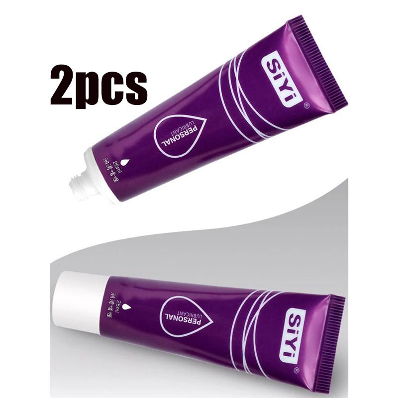 25ML Water Based Lubricant for Anal Vaginal Sex Strong Drawing Lubrication Lasting Sex Oil Cream Easy Clean Adult Product for Couple