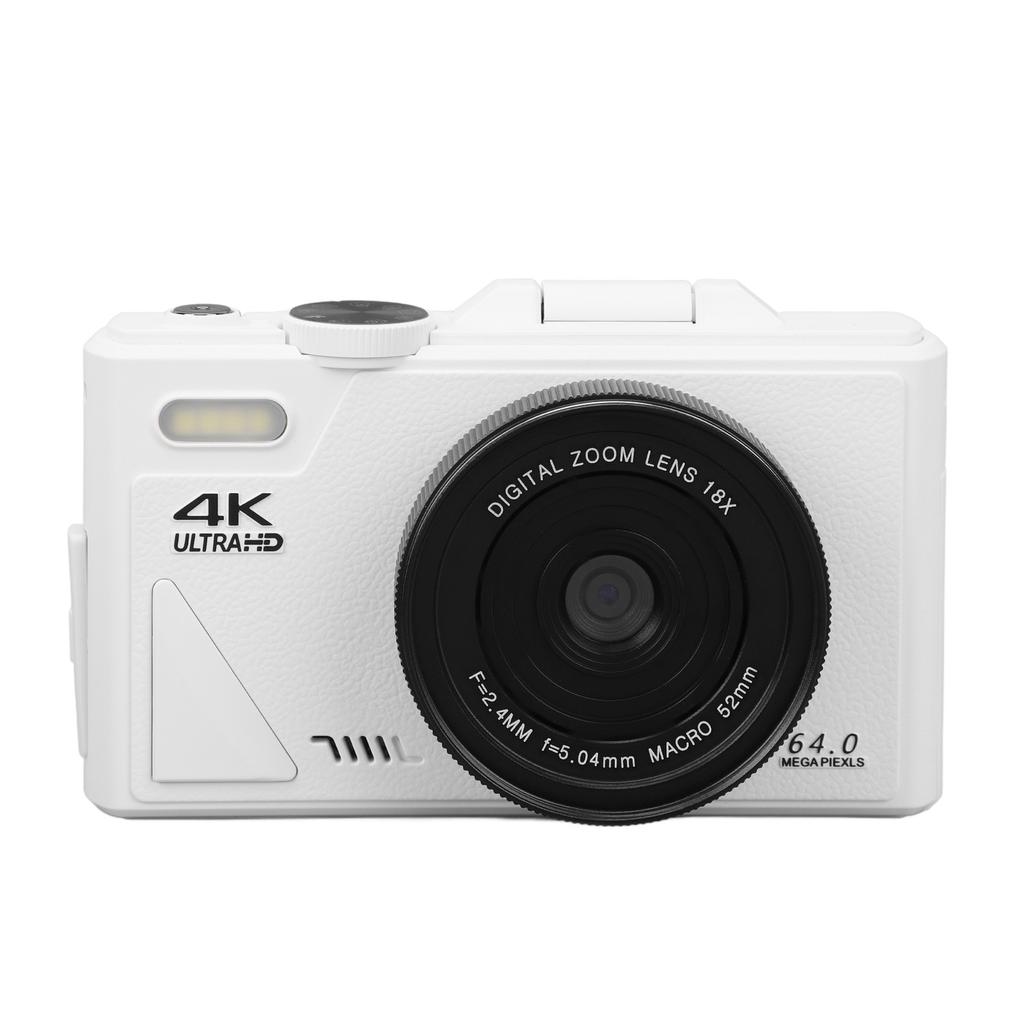 4K Digital Camera for Photography 64MP HD Auto  18X Digital Zoom WiFi Mirrorless Camera with 3 Inch   Screen for Travel