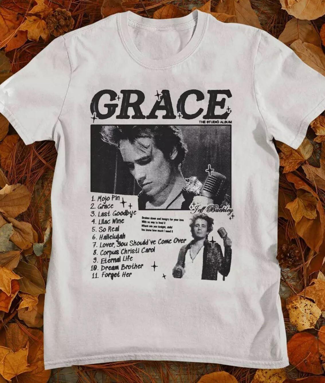 26 Jeff Buckley Mystery White Boy Tour 1995 Music Tour T-Shirt Unisex T-Shirt M