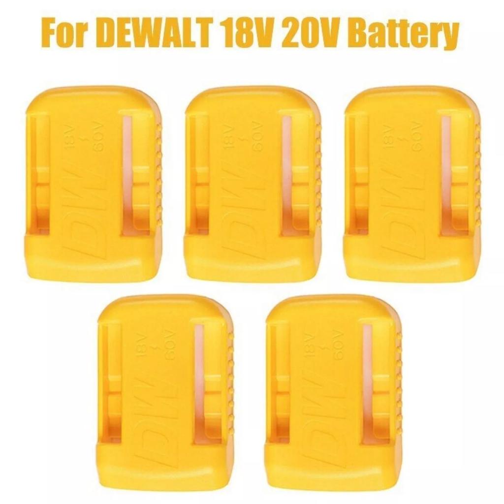 5 balení Úložný držák pro montáž na nářadí pro Makita/Bosch/Dewalt/Milwaukee 18V Li-ion akumulátorové nářadí Držák na nářadí Držák vrtačky Stojan