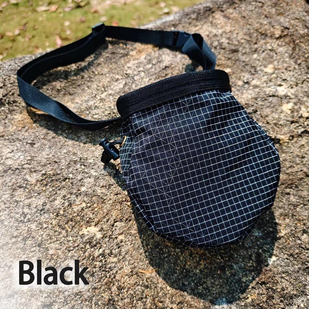 Portable Rock Climbing Chalk Bag Drawstring Dry Magnesium Powder Pocket  Running