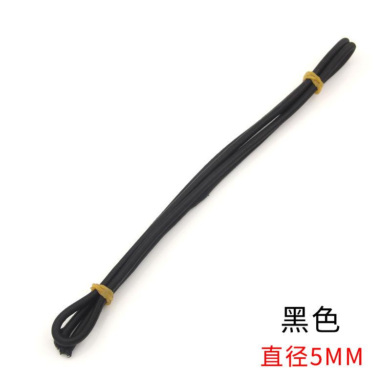 Red And White Old-Fashioned Traditional Round Elastic Band, Super Durable Classic Elastic Rubber Band, Skipping Rope Rubber Band Accessories Batch