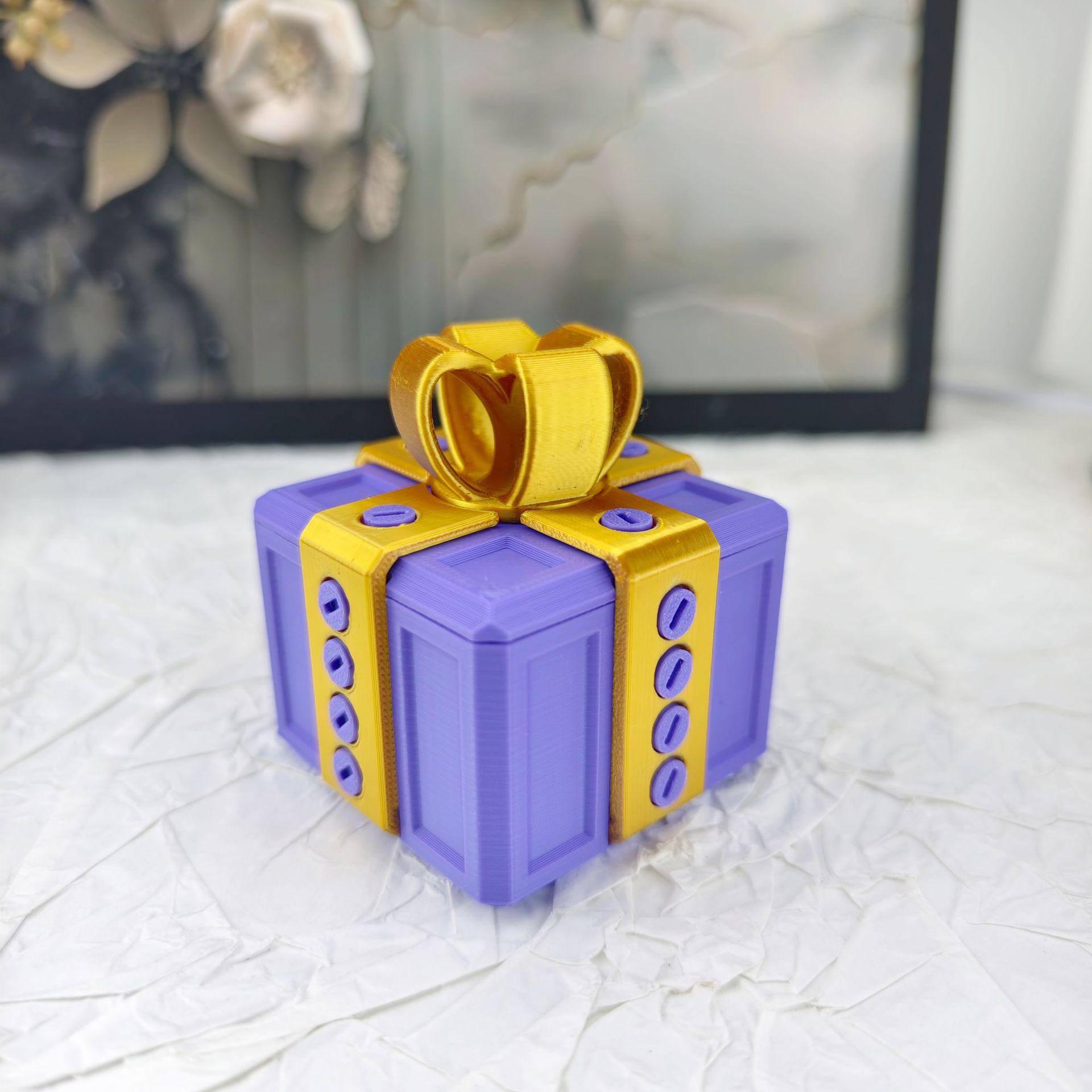 

3D Printed Annoying Gift Box - Perfect for Christmas Gifting 6cm Green Box
