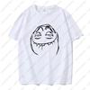 DERP Fitted Tees Iconic 2010s Scene Webcore Rage Comic Unisex Tops Simple Casual Cute Unique Clothing Novelty Commuter Tshirt