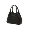 Daks Black Leather Tote Bag Dd Logo Dcba6f442bk
