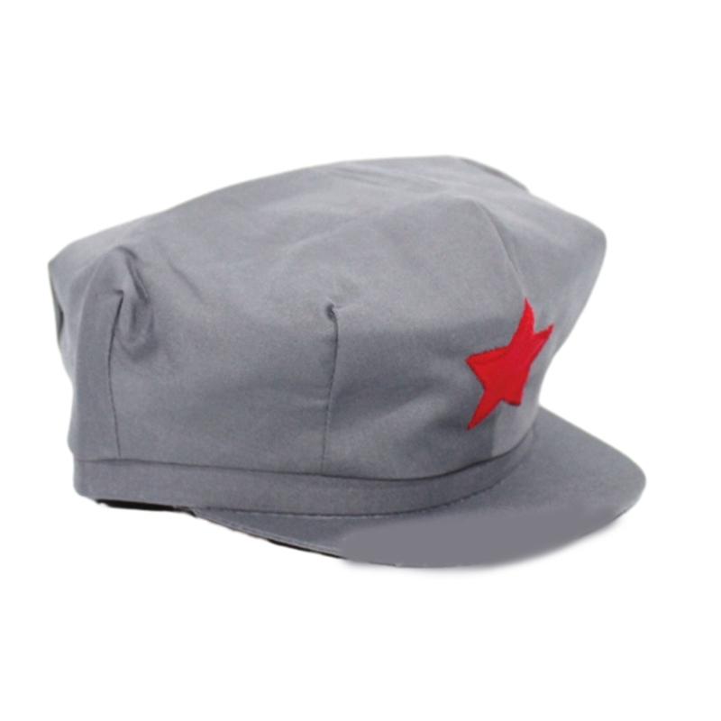 Chinese Army Hat Vintage Army Hat Featuring Distinctive Five Pointed Star Emblem Add Vintage Touch to Your Outfits