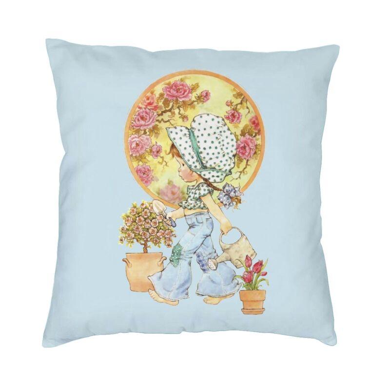 

Personalized Sarah Kay Girl Cartoon Animation Throw Pillow Cover Home Decorative 3D Double Side Print Cushion Cover Living Room 30x30cm 12x12in
