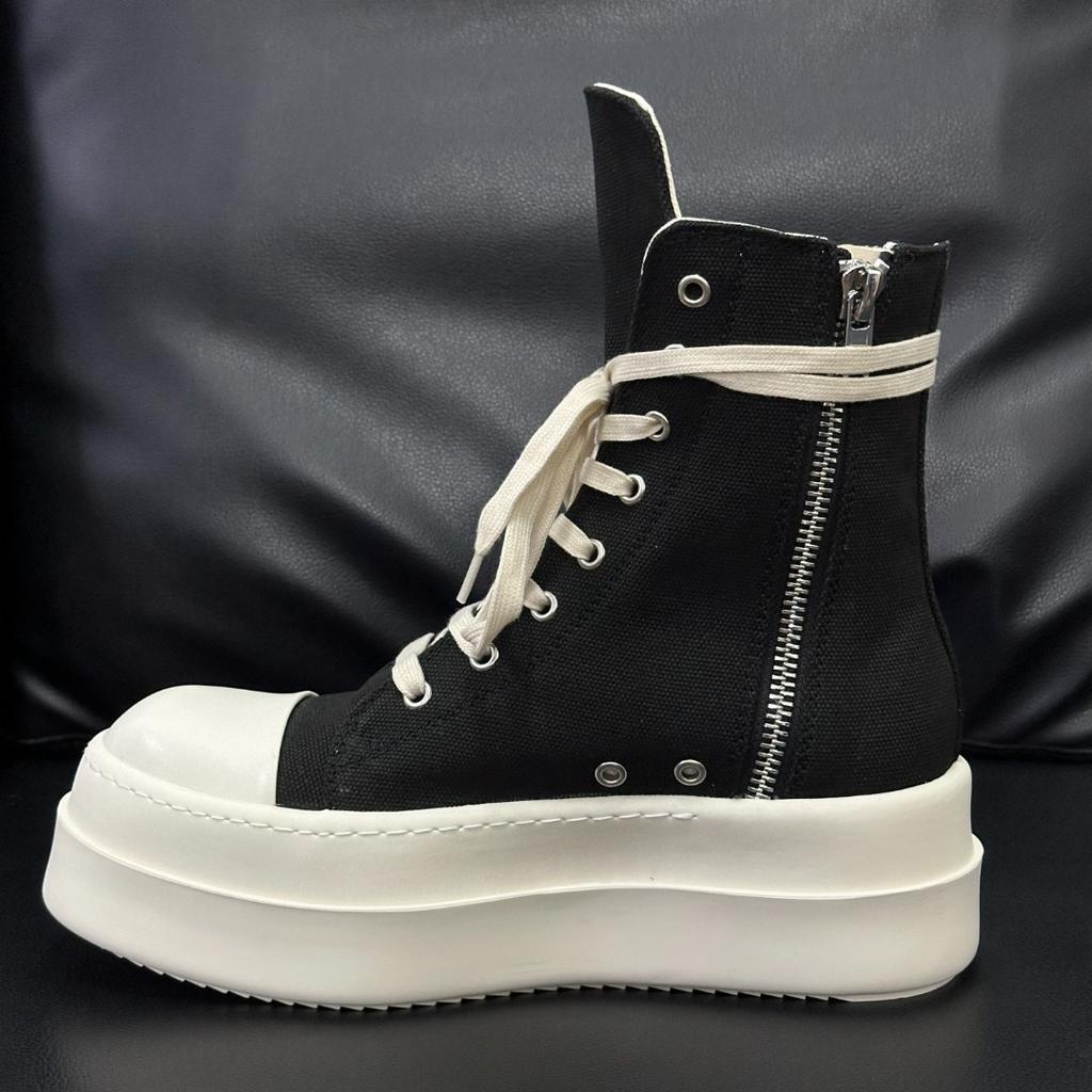 Classic High-top Platform Heightening College Style High Street American Men and Women Couple Big Head Locomotive Boots Martin Boots Board Shoes