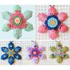 Festival Snowflake Felt Decorations With Embroidery Detail Reusable Christmas Tree Gift Accessories