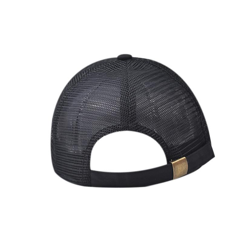 Autumn New Women Men Solid Color Mesh Baseball Cap Solid Snapback Short Brim Sunhat Outdoor Hip Hop Baseball Hats Casquette