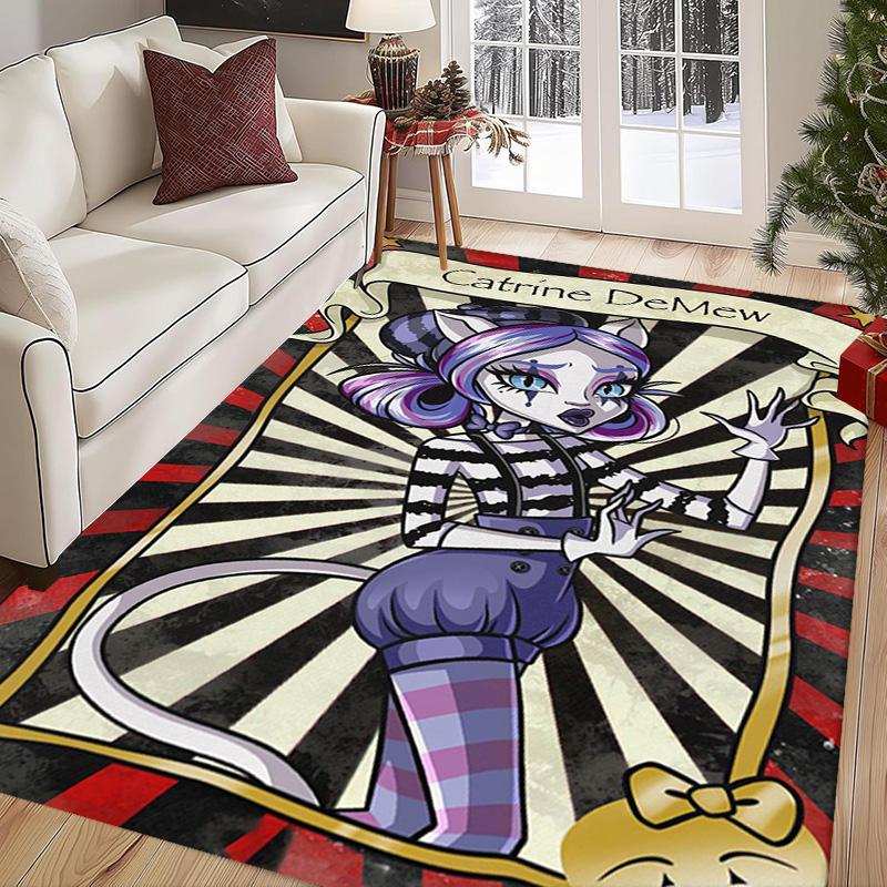Monster High: Vampire Love Carpet Home Decor Floor Mats Doormat Art Dormitory Decoration