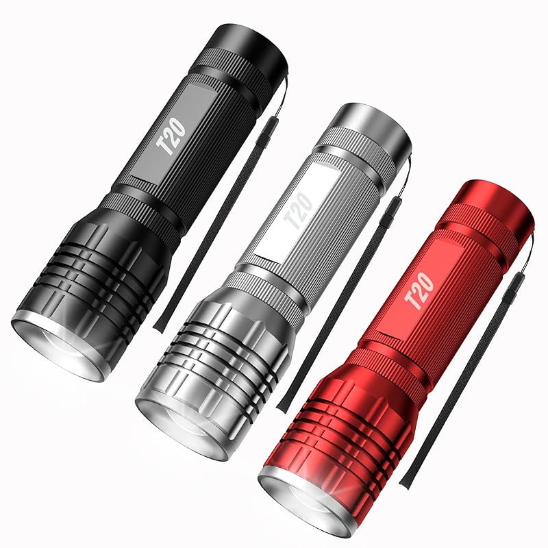 

[2025 Latest Enhanced Version] LED flashlight flash light handy light powerful military Equipped with high brightness/long-range chip 5 types of