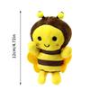 12Cm Bee Plush Doll Cartoon Bee Festival Gift Activity Decoration Plush Bee Doll Bag Pendant Soft Doll Plush Children Toy