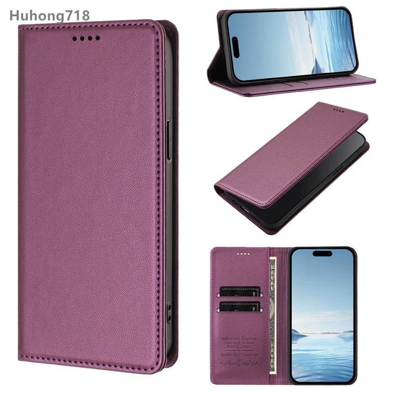 Magnetic Flip Case for Oukitel C1 C2 C3 C58 C59 C61 C62 C65 C68 C69 2025 Pro with Card Holder Stand Protection Cover