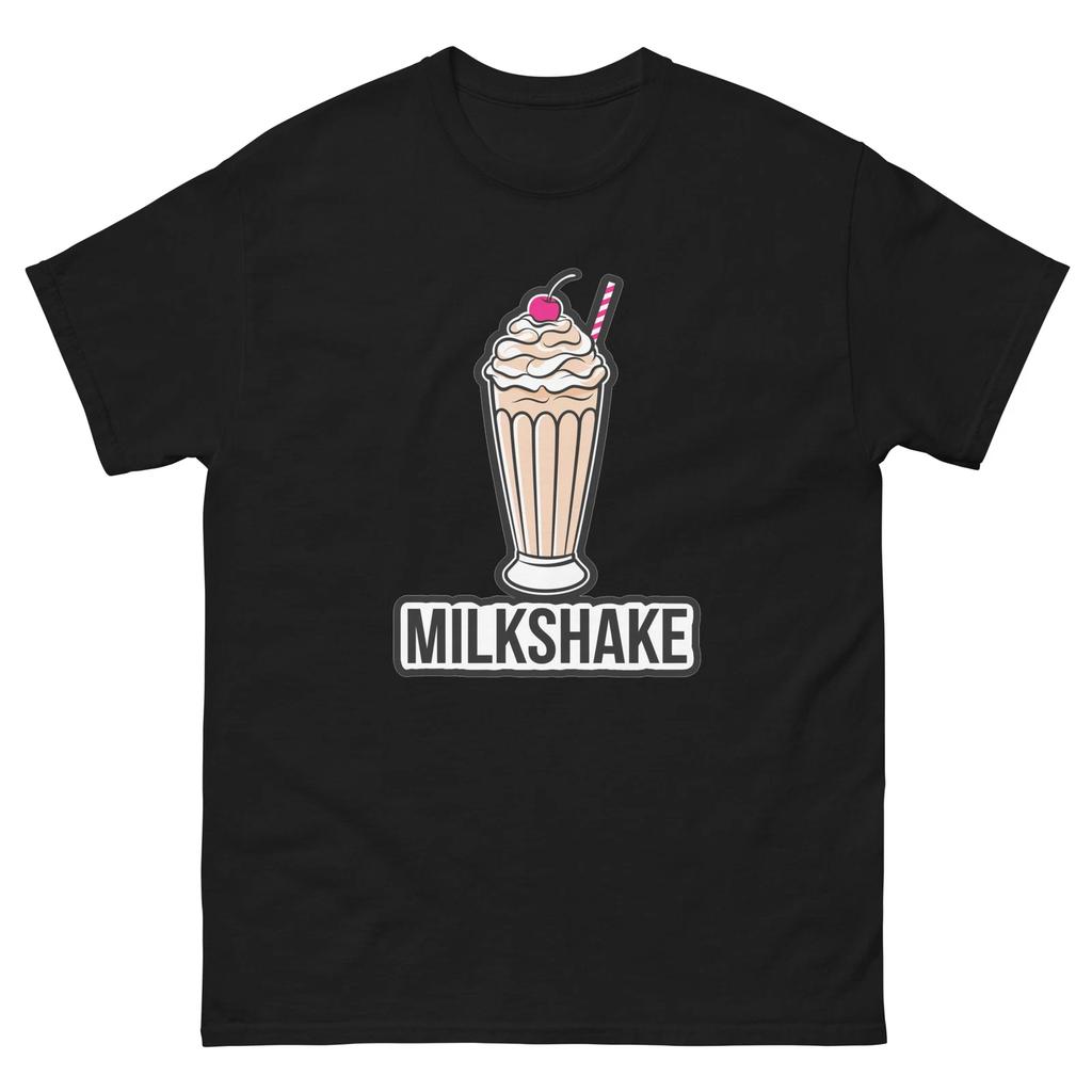 Milkshake Lover Food Image Cartoon Funny T-Shirt Shirt
