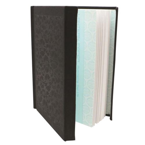 Lantern Studios Lantern Studios A6 Magnetic Journal (Black Anemone)