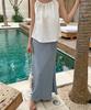 Umbrella On The Go Women'S Signature Banded Pleated Long Skirt