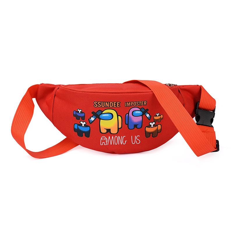 

Милая детская сумка-пояс с рисунком, для мальчиков и девочек, модная сумка-мессенджер на одно плечо, модная детская сумка-робот для детей