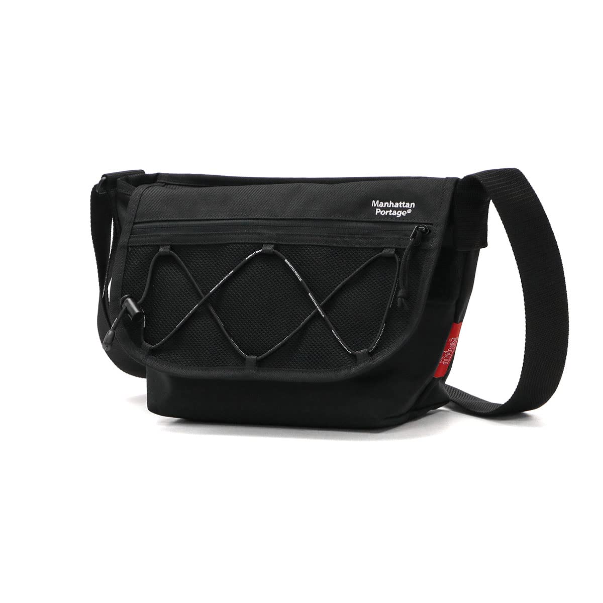 

Genuine Messenger Bag MP1605JRLPBC Casual Messenger Bag JR Drip BLK [Manhattan Portage] [Official] чорний