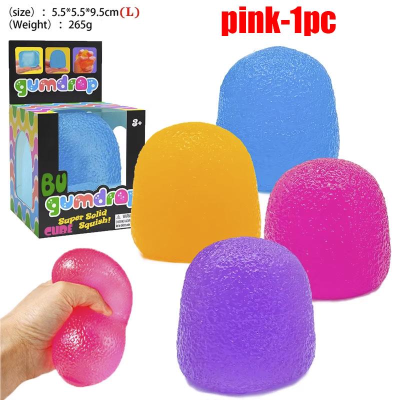 

Maltose Pinch Music Stress Relieving Slow Rebound Toy Adult Kids Stress Relief Squeeze Sensory Toys Kids Birthday Party Favors розовый
