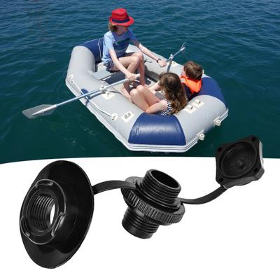 Yousheng Inflatable Boat Air Valve Adapter Cap Leak-proof Universal Fit Airbed Pump Adapter Cap Raft Dinghy Kayak Canoe Accessories