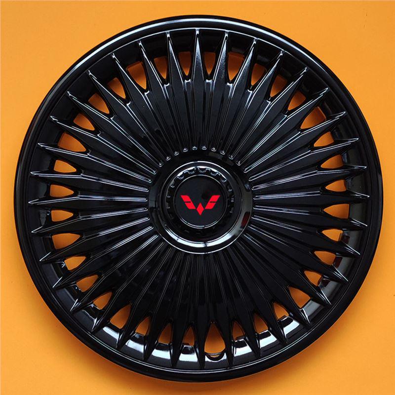 Compatible Wheel Hub Covers for Wuling Rongguang (Double Row), Hongguang VPLUS, Zhiguang S, and Zhengcheng (Single Row).
