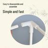 PVC Frame Rectangular Bath Tent Stand and Pole Cover