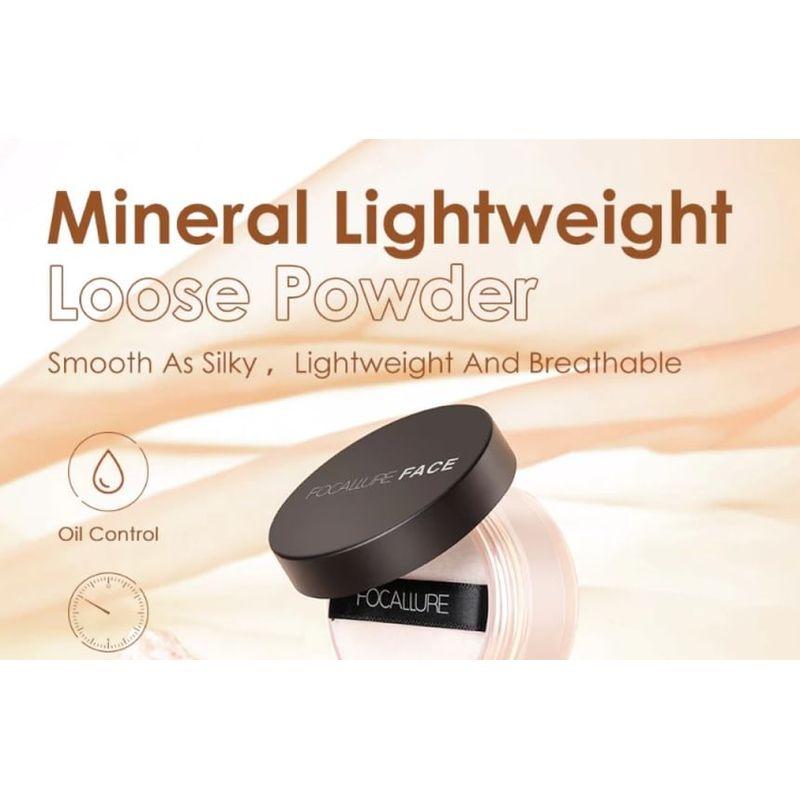 FOCALLURE - Invisible Finish Loose Setting Powder - 3 Colors