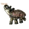 Figurka słonia Żywica Ogród Miniaturowe Rzemiosło Prezent Dekoracja na Pulpit Domu Żywe Miasto Mody Wystrój Domu