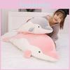 Dolphin Plush Toy Soft Stuffed Animal Pillow With Down Cotton For Kids Gift