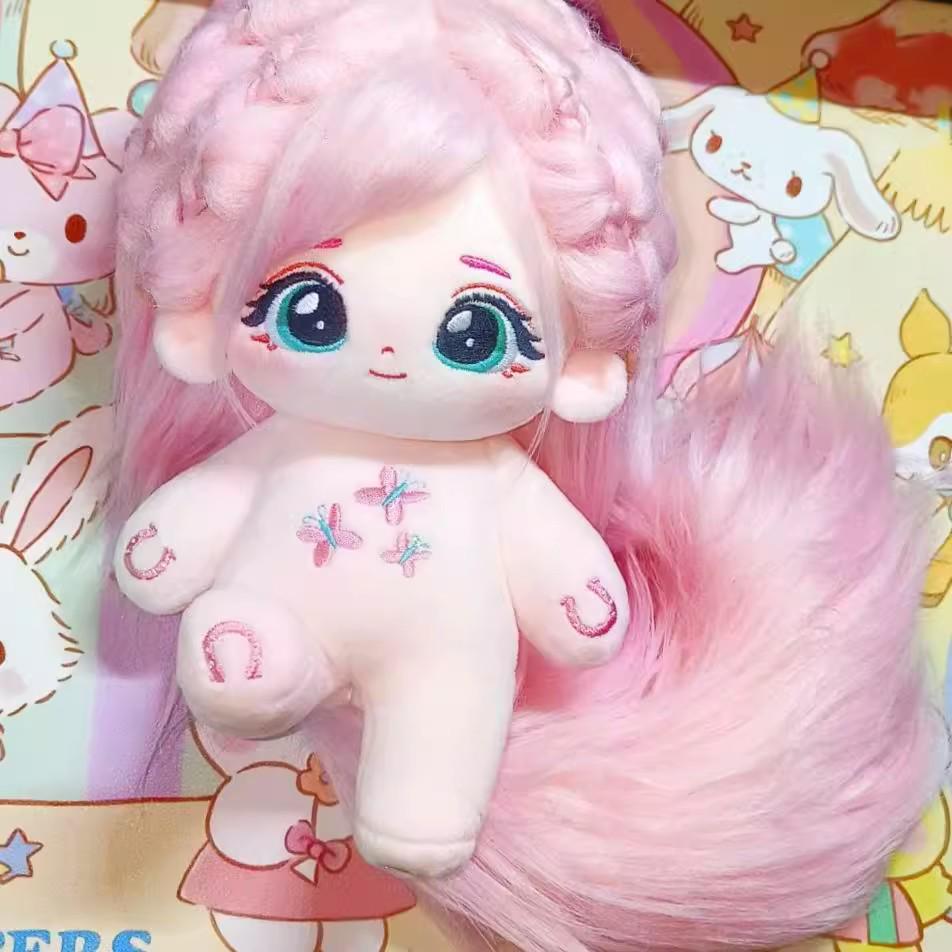 Little Pony Baoli Rourou 20cm Plush Doll with Skeleton - High-Value Cotton Toy in Stock