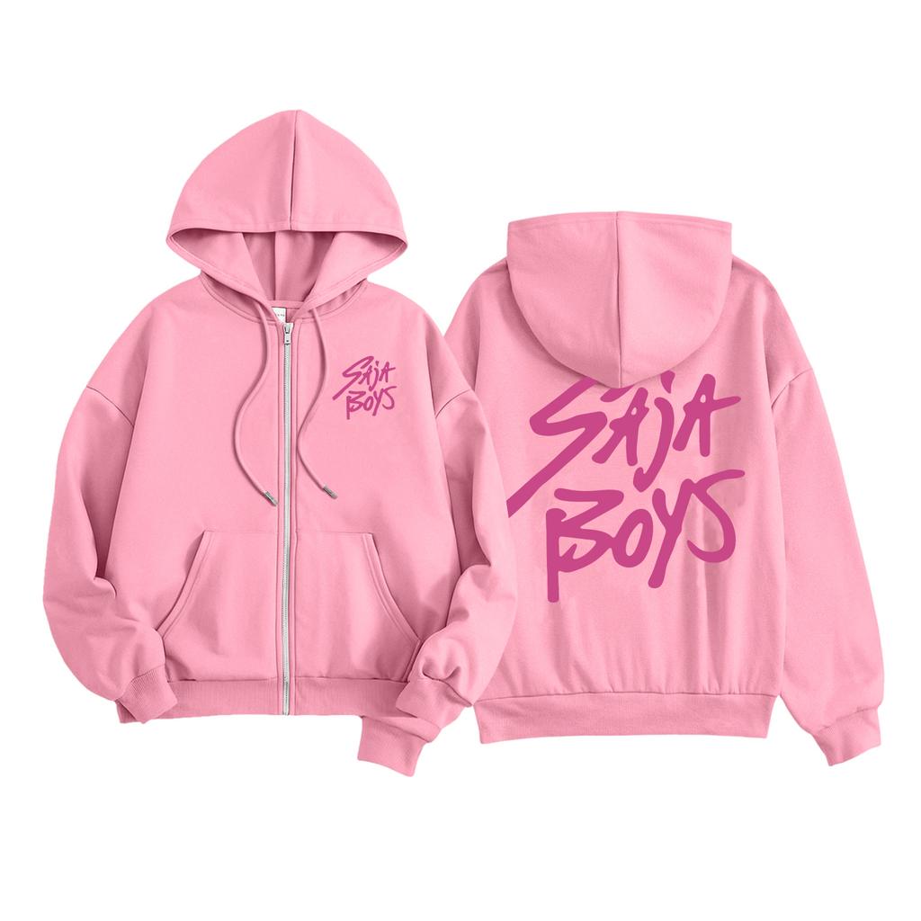 Kids Fashion Women's Lightweight Long Sleeve Zipper Hoodie Printed Hoodie With Pockets