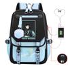 Demon Slayer Ghost Slayer Blade Peripheral Printing Trend Junior High School Students Large Capacity Student School Bag