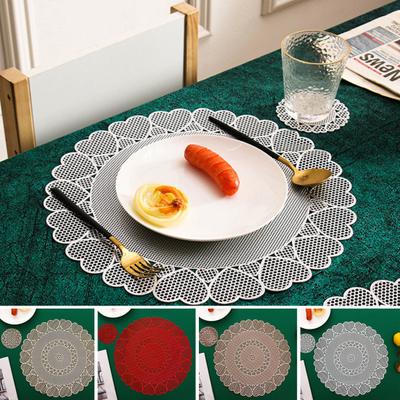 Durable Dining Placemat Non-slip Plastic Decorative