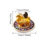 Resin Zodiac Pony Incense Burner Pony Shape Cense Holder Indoor Incense Burner  Realistic Crafts