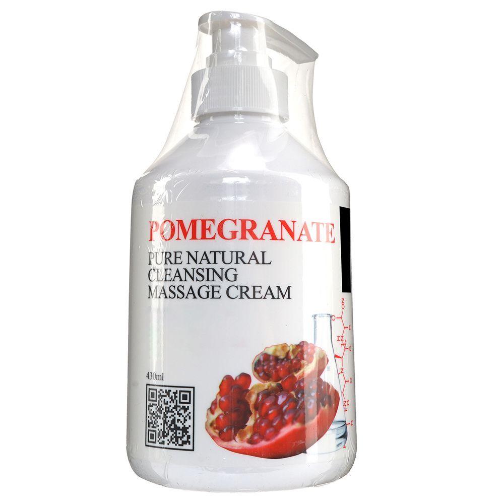 Pomegranate Cleansing Cream 430ml, which removes makeup residues cleanly.