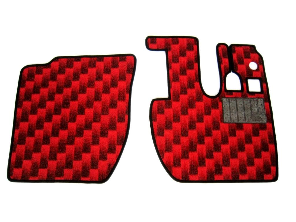TURN Samuro Mat Set Floor Mat Red 80 Hino 4t Ranger Pro Standard 63241150 No.