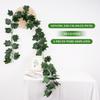 230cm Leaf Vine Artificial Hanging Plants Liana Silk Fake Ivy Leaves Party Vines for Home Garland Wall Green Decoration