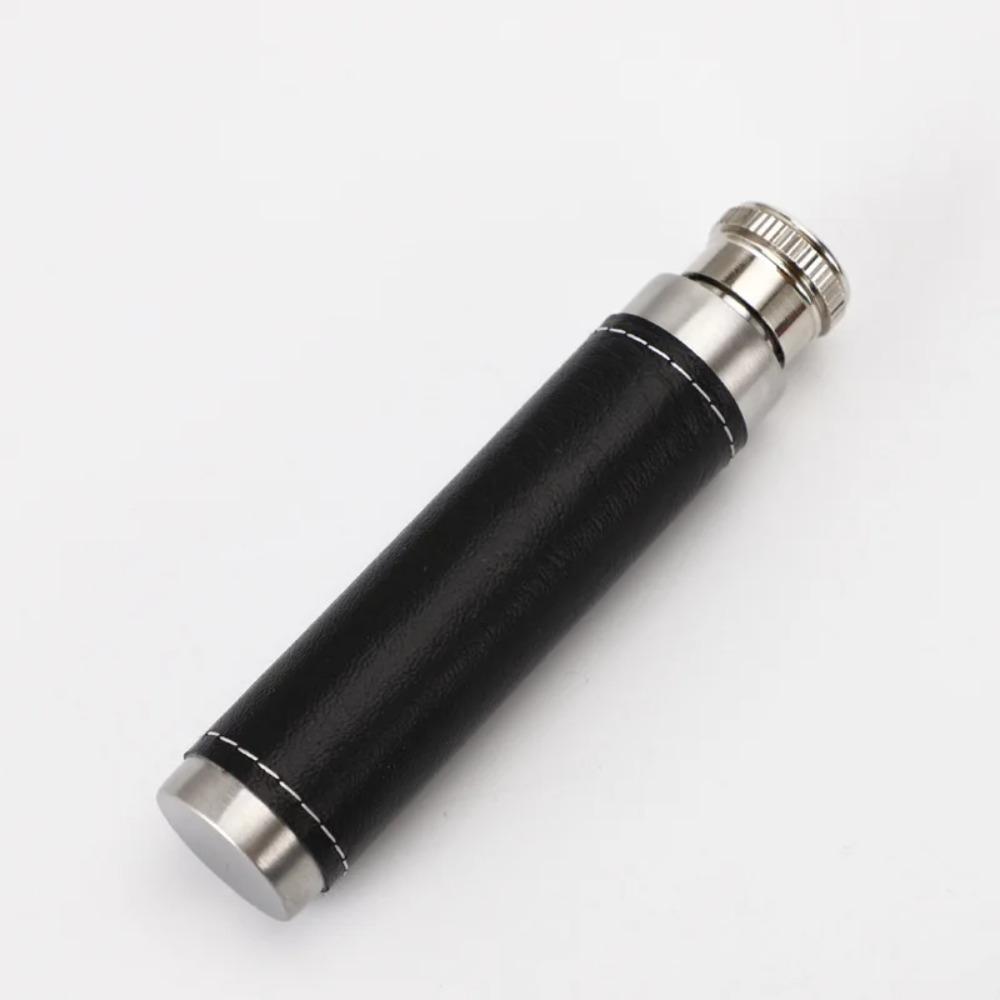 Cylinder Whisky Flagon Stainless Steel Liquor Pot Liquor Tube Hip Flask  Vodka