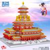 5436Pcs Lezi Mini Blocks World Creative Architecture Chinese Castle Building Bricks Palace Toy For Kids Gift Girls Present 8200