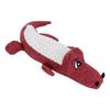Dog Toys Simulation Crocodile Shape Plush Stuffed Bite Resistant Molar Pet Dog Vocal ToysRed