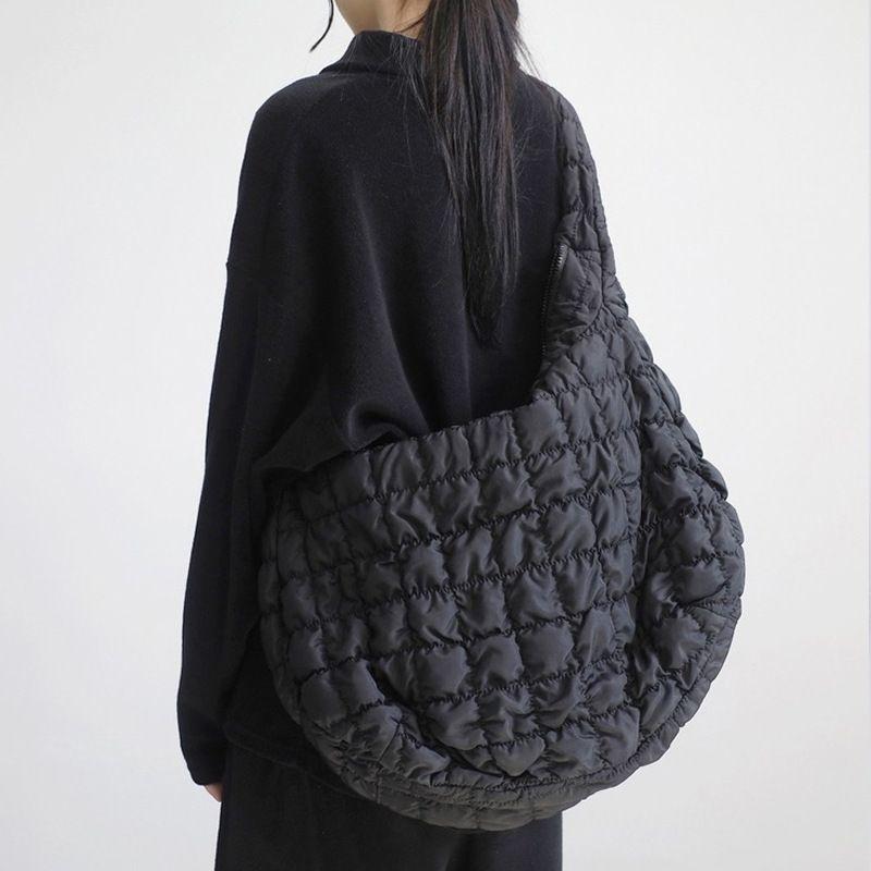 Korean Version Niche Versatile Cloud Pleated Underarm Bag Casual Dumpling Bag Single Shoulder Crossbody Bag Women's Tote