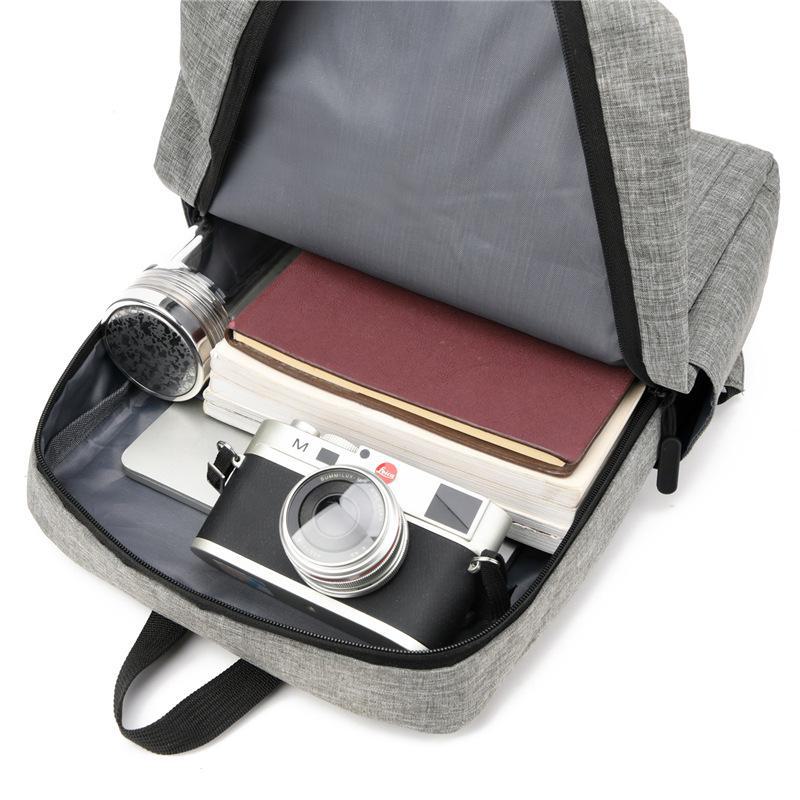 Fashionable Printed Backpack for Men and Women - Casual Business Laptop Bag