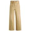 Womens/Ladies Ribcage Denim Wide Leg Jeans