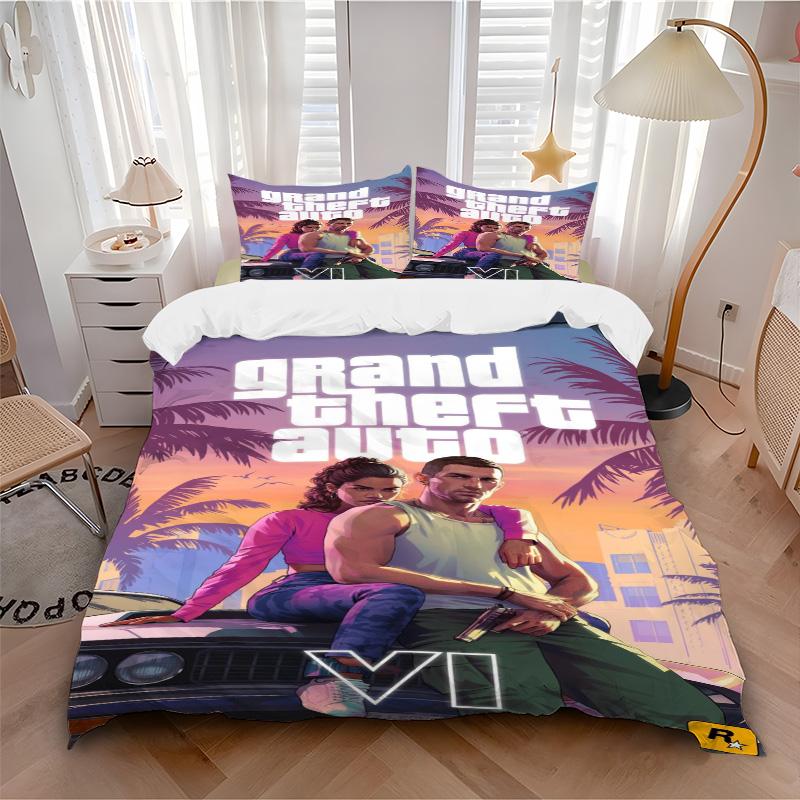 Gta Vi Cover Bedding 3 Piece