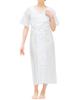 [SOUBIEN] (Soubien) One-piece Kimono UndergarmentSlip, One-piece, for Women, with Straight Sleeves, White, All Seasons, Kimono Slip, Undergarment,